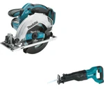 Makita XSS02Z 18V 6.5" Circular Saw & XRJ04Z Lxt Cordless Recip. Fixed Price $289.34.