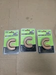 (3 Lot) Warrior 2 5/8" Carbide Grit Half-moon Oscillating Blade 61834. Fixed Price $12.50.