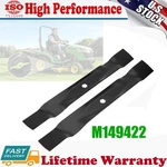 2PCS 42" Mulching Mower Blades For John Deere D110 D120 D125 D130 LA100 LA105. Fixed Price $35.99.