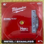 Milwaukee 6" Steelhead Diamond Cut-off Saw Blade 49-93-7815. Fixed Price $20.00.