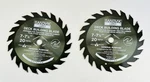TWO(2) Circular Saw Blade 7-1/4" Deck Building 20 Teeth General Purpose. Fixed Price $11.66.