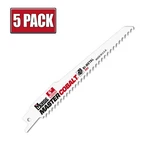 6" X .05" Tpi Morse Master Cobalt Bi-metal Heavy Duty Recip Saw Blade Pack. Fixed Price $19.43.