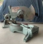 Vintage Hitachi C10FC2 Compound Miter Saw Works. Fixed Price $185.00.