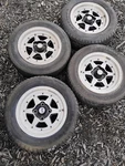 American Eagle Alloy 14"X6" One Piece Aluminum Wheels For 1963-1980 Mgb 4X114.3. Fixed Price $720.00.