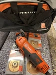 Fein FMM350QSL Multimaster Corded Oscillating Multi-tool With Bag. Fixed Price $179.00.