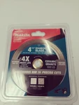 Makita E-02668 4-1/2" Diamond Blade, Continuous Rim, General Purpose. Fixed Price $14.99.