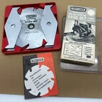 Craftsman, 9-3257 Kromedge 7" Thin Rim-satin Cut Set Of Blades New Nos. Fixed Price $44.95.