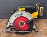 Dewalt DCS393 20V Cordless Battery Circular Saw 6 1/2" W/ Ah. Fixed Price $89.99.