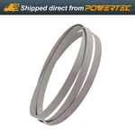 Powertec 80" Bi-metal Bandsaw Blade 1/2" X 14TPI For 12" Craftsman Cutting. Fixed Price $19.99.