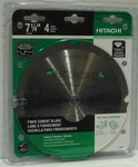 Hitachi 18008 7-1/4" X Tooth "hardiblade" Cement Brand New. Fixed Price $37.95.