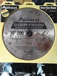 New Avanti A10200X 10" Osb/plywood Chop Saw Blades Table Old Stock. Fixed Price $25.00.