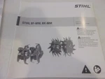 Stihl Bf-mm Bk-mm Instruction Manual 0458-484-8621 Cultivator Tines Tools. Fixed Price $14.99.