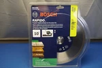 Bosch DB1066 Rapido Premium Continuous Rim Diamond Blade...wet/dry. Fixed Price $38.00.