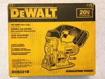 New Dewalt DCS331B Volt Max Cordless Jig Saw (bare Tool) In Box. Fixed Price $126.89.