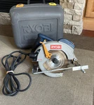 Ryobi 7-1/4" Corded Circular Saw With Laser CSB140LZ Storage Box. Fixed Price $39.99.