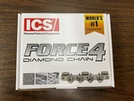 Ics 525345 FORCE4 Concrete Cutting Chain 25". Fixed Price $989.99.
