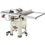 Shop Fox W1837 10" 2 Hp Open-stand Hybrid Table Saw With Enclosed Cabinet Bottom. Fixed Price $1975.00.
