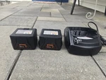 Stihl AK10 Battery And AL101 Charger Combo Kit ( 2 )batteries. Fixed Price $155.00.