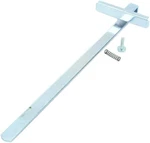 Superior Electric MZ745 Adjustable Circular Saw Rip Fence And Edge Silver. Fixed Price $21.83.