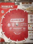 Diablo In. Tooth Combination Miter / Slide Saw Blade D1260X - 52XF80. Fixed Price $46.00.