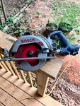 Bosch 15 Amp 7-1/4 In. Corded Magnesium Worm Drive Circular Saw. Fixed Price $175.00.