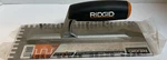 Ridgid Xlt Premium Notched Trowel Stainless Steel 3/8 1/4- Set Of. Fixed Price $19.99.