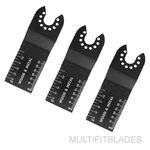 3 1-1/4" Universal Bi-metal Blades For Old Style Porter Cable, Fatmax, Bolt-on. Fixed Price $15.95.