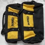 2 New Dewalt 15" Heavy Duty Ballistic Nylon Tool Bags Runners 3 Outside Pocket. Fixed Price $35.19.