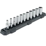 Craftsman 3/8 In. Drive Sae 6 Point Deep Socket Set. Fixed Price $39.95.