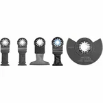 Makita B-67197 5 Pc Starlock Oscillating Blade Set For Wood And Metal. Fixed Price $85.07.