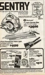 1979 Vintage Print Ad Sentry Hardware Right Tools Rockwell Circular Saw Stanley. Fixed Price $9.95.