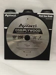 New Avanti Ripping Circular Saw Blade 10" 24-TOOTH A1024X Plywood Osb Plastics. Fixed Price $18.99.