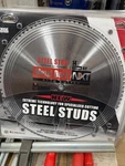 14" Steel Stud Saw Blade Metal Devil Nxt 356 Mm 81T Mk Morse. Fixed Price $85.00.