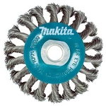 Makita 1 Piece - 4" Heavy Knotted Twist Wire Wheel Brush For Grinders On Metal. Fixed Price $17.99.