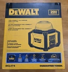 Dewalt DCL074 20V Max Connect All-purpose Cordless Work Light (bare Tool). Fixed Price $190.00.