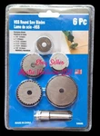 Hss High Speed Steel Round Saw Blades 6PC For Dremel Hand Tool #58686 Usa Seller. Fixed Price $8.24.