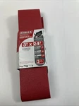 (2-PK) Diablo Assorted Belt Red 3" X 24" DCB324ASTS03G. Fixed Price $10.95.