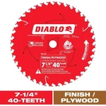 Diablo D0740X Tooth Red Perma Shield Coating Finishing Sawblade 7-1/4 Dia.in.. Fixed Price $20.50.