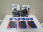 Dremel Tool Lot 3 Wood & Drywall Blades, Grout Removal Kit, Mini Saw Attachment. Fixed Price $55.00.