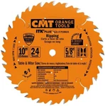 Cmt P10024 Itk Plus 10-INCH 24-TEETH 5/8-INCH-BORE Circular Ripping Saw Blade. Fixed Price $51.91.