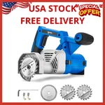 Toe Kick Saw EKS85, 3-3/8 In. Blades, 2 Alloy For Woods, 1 Diamond Blad.... Fixed Price $149.99.