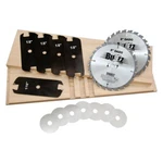 Mibro 416381 8" Carbide Stacking Dado Blade Set 14 Pieces Pack Groove Saw. Fixed Price $68.98.