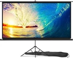 100 Inch Indoor And Outdoor Projector 16:9 Aspect Ratio, Black. Fixed Price $232.49.
