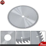 12" 80 Tooth 25.44MM Arbor Carbide Saw Blade For Wood Aluminum New. Fixed Price $21.00.