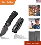 Ben Petersen Baby Banter Edc Knife 2.34" Nitro-v Blade, Lightweight & Stylish. Fixed Price $107.09.
