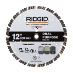 Ridgid 12 In. Masonry Xtr Dual Purpose Cutting Segmented Rim Diamond Saw Blade. Fixed Price $39.95.