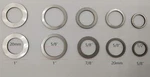 Saw Blade Bushing Set Adapter Ring, 1 Inch To 20 Mm, Silver. Fixed Price $11.48.