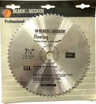 Black+decker 7-1/4" Flooring Saw Blade Precision Ground Steel Wood 73-167 Nos. Fixed Price $19.00.