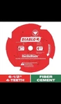 Diablo D0604DH Tooth Fiber Cement Hardie Saw Blade 6-1/2 Dia. In.. Fixed Price $45.00.