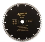 7" Turbo Diamond 5/8 Arbor With Knockout Circular Saw Blades 8600. Fixed Price $14.99.